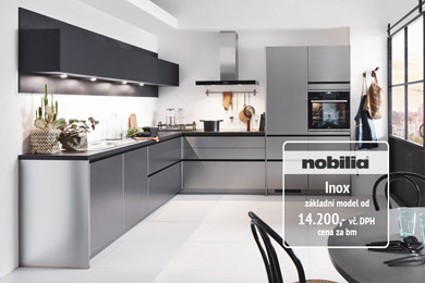 Kuchyně Nobilia - Inox