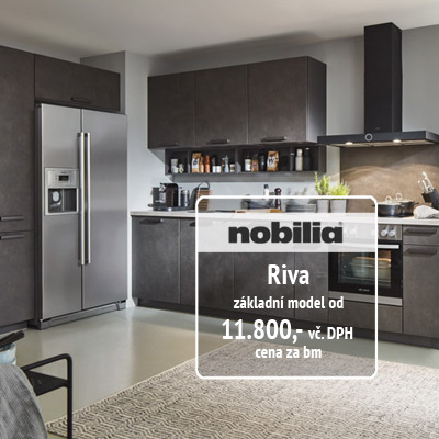 Kuchyně - ceník - Nobilia Riva